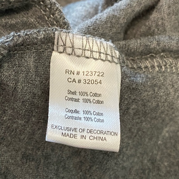 Anthro One September Plaid Tab Sleeve Henley Top - Picture 7 of 8